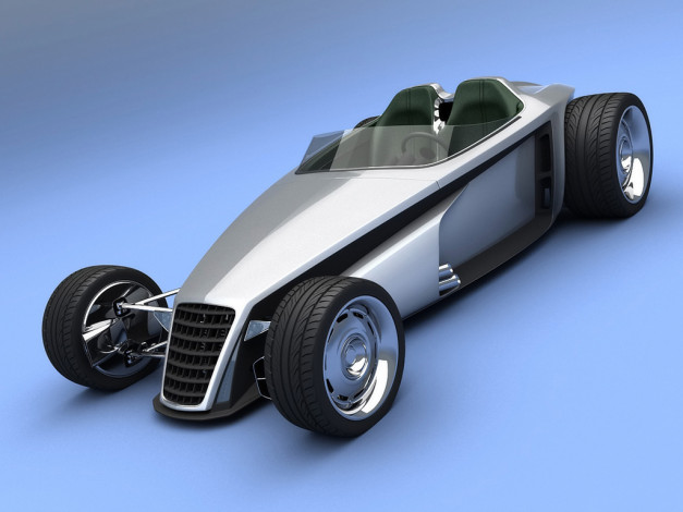 Обои картинки фото 2009, delithium, concept, by, bo, zolland, автомобили, 3д