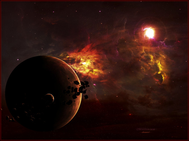 Обои картинки фото космос, арт