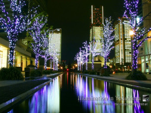 Картинка города огни ночного