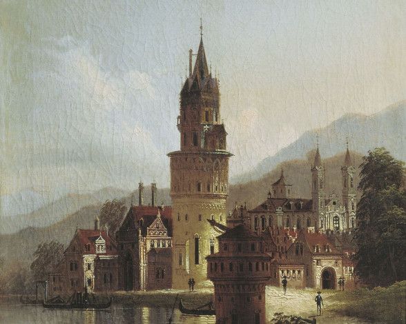 Обои картинки фото василий, жуковский, рисованные