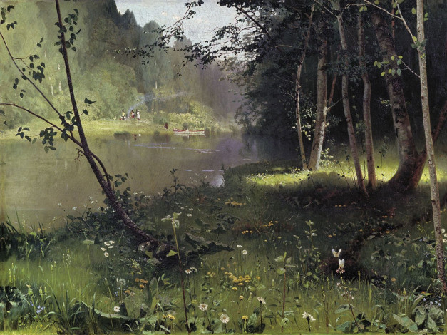 Обои картинки фото николай, дубовской, рисованные