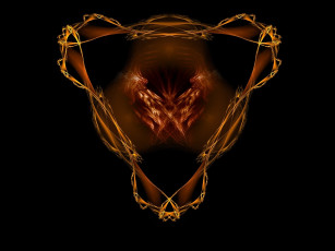 Картинка 3д графика fractal фракталы фон стиль