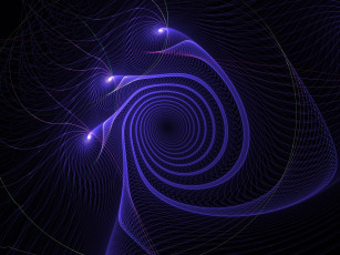 Картинка 3д графика fractal фракталы фон узор