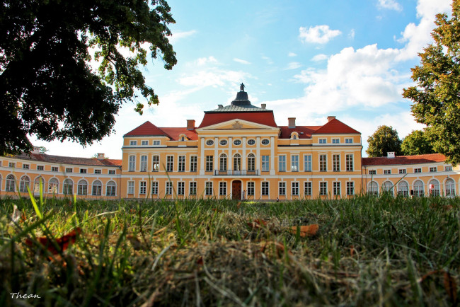 Обои картинки фото rogalin, castle, польша, города, дворцы, замки, крепости