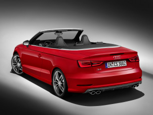 Картинка автомобили audi 2014г 8v cabrio красный s3
