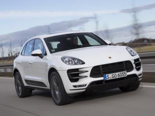 обоя автомобили, porsche, turbo, macan, 2014