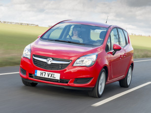 Картинка автомобили vauxhall turbo meriva красный 2014