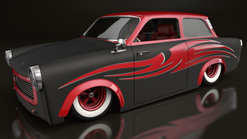 Картинка автомобили 3д trabant 601