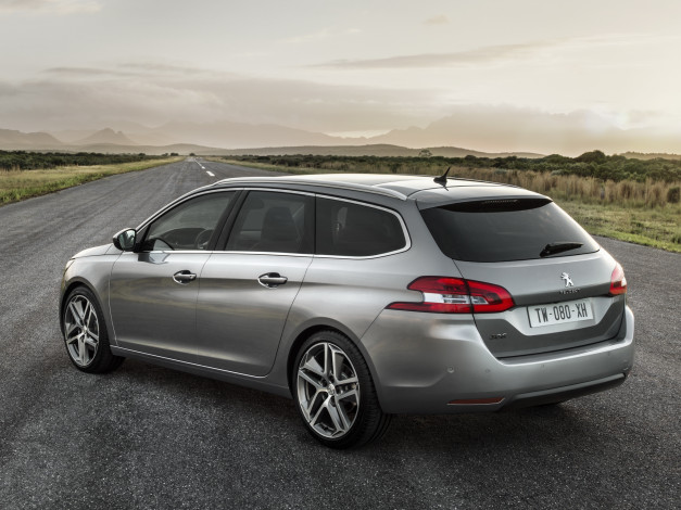 Обои картинки фото автомобили, peugeot, 308, sw, 2014г