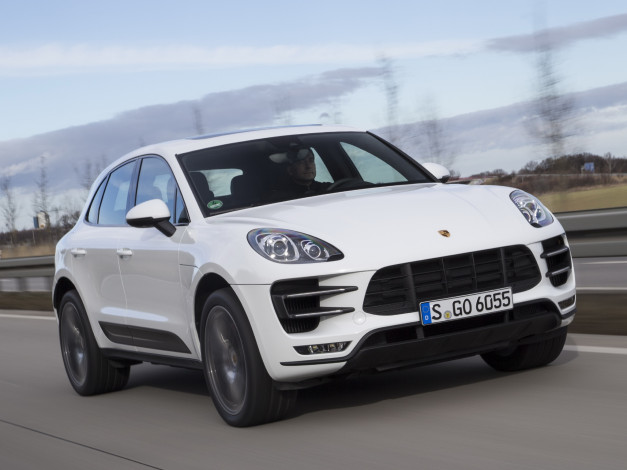 Обои картинки фото автомобили, porsche, turbo, macan, 2014