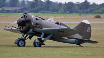 Картинка polikarpov+i-16 авиация боевые+самолёты истребитель