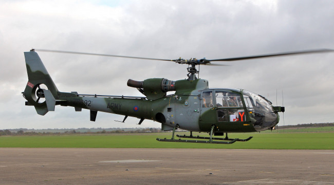 Обои картинки фото gazelle ah, авиация, вертолёты, вертушка