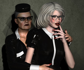 обоя 3д графика, люди , people, девушка, фон, взгляд