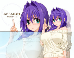 обоя аниме, kanon, девушка