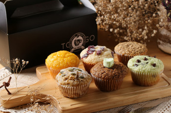 Картинка еда пирожные +кексы +печенье кексы выпечка маффины