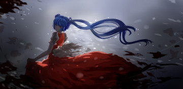 Картинка аниме vocaloid hatsune miku арт волосы девушка