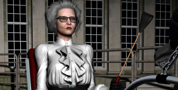 Картинка 3д+графика люди+ people женщина взгляд