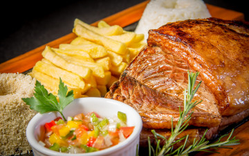 Картинка еда мясные+блюда meat vegetables картофель мясо овощи салат буженина