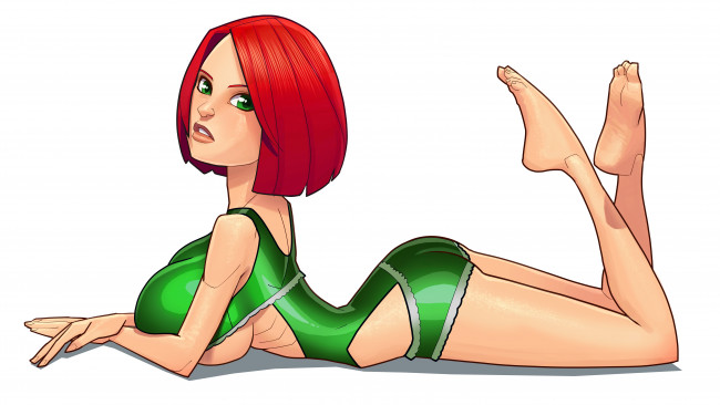 Обои картинки фото векторная графика, девушки , girls, девушка, фон, взгляд