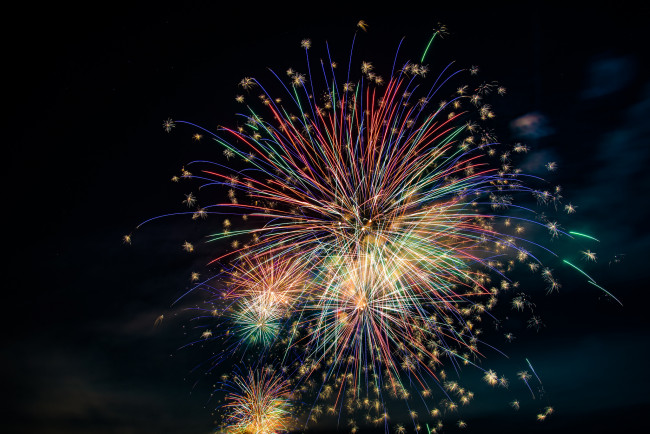Обои картинки фото разное, салюты,  фейерверки, фейерверк, ночь