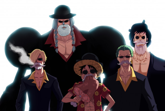 Обои картинки фото аниме, one piece, персонажи, арт