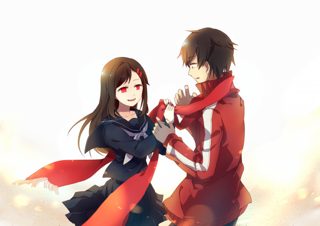 Обои картинки фото аниме, kagerou project, kagerou, project