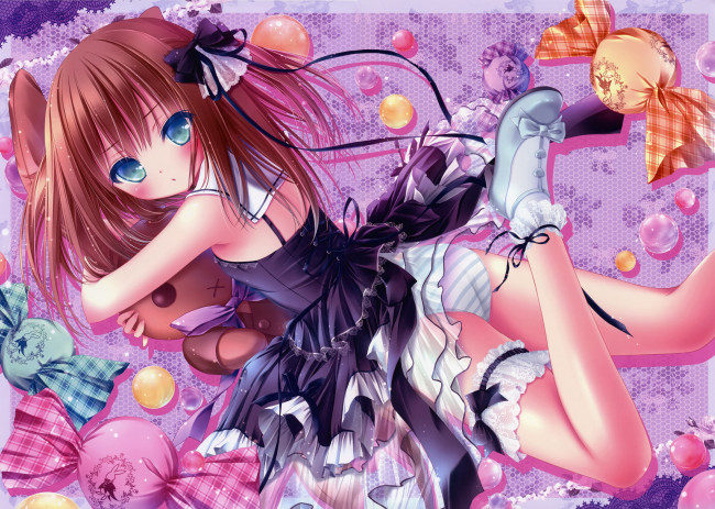 Обои картинки фото аниме, tinkerbell , artbook, девочка