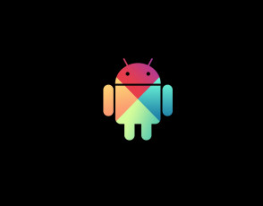 Картинка компьютеры android фон логотип