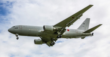 Картинка boeing+kc-767 авиация грузовые+самолёты заправщик