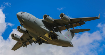 Картинка c17+circuit авиация военно-транспортные+самолёты транспорт