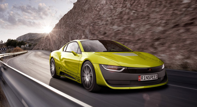 Обои картинки фото rinspeed etos based on bmw i8 2016, автомобили, rinspeed, based, on, bmw, etos, i8, 2016
