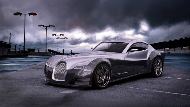 Обои картинки фото morgan evagt concept 2010, автомобили, 3д, morgan, 2010, concept, evagt