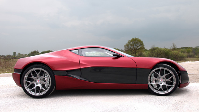 Обои картинки фото rimac one concept 2012, автомобили, rimac, 2012, concept, one