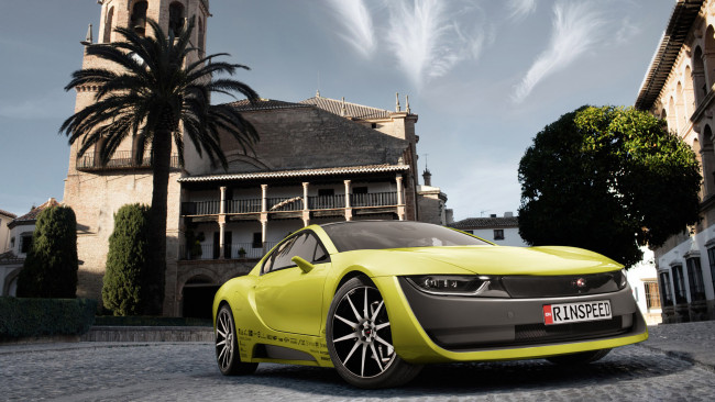Обои картинки фото rinspeed etos based on bmw i8 2016, автомобили, rinspeed, etos, based, on, bmw, i8, 2016