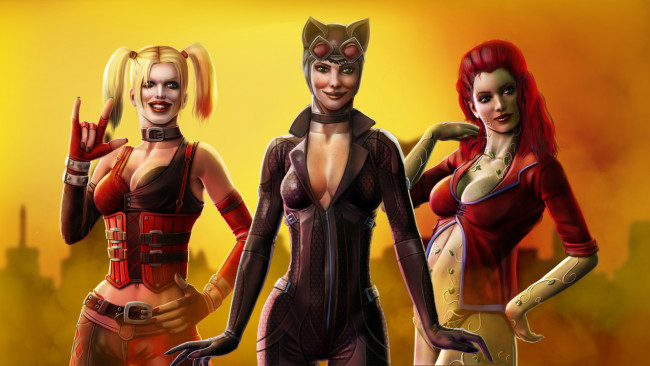 Обои картинки фото рисованное, комиксы, девушки, фон, взгляд, улыбка, униформа