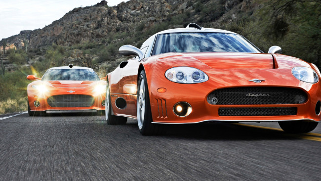 Обои картинки фото spyker c8 laviolette swb 2011, автомобили, spyker, laviolette, c8, 2011, swb