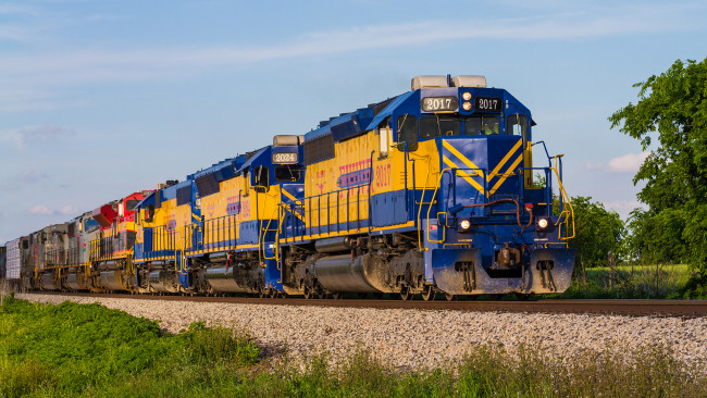 Обои картинки фото техника, поезда, состав, локомотив