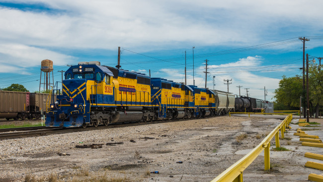 Обои картинки фото техника, поезда, состав, локомотив