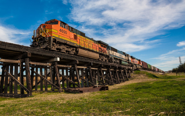 Обои картинки фото техника, поезда, локомотив, состав