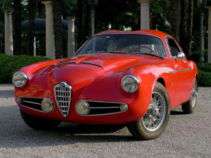 обоя alfa romeo 1900 ssz-1484 1954, автомобили, alfa romeo, 1954, alfa, romeo, ssz-1484, 1900, red