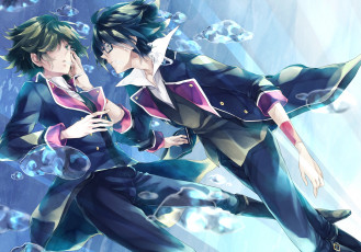 Картинка аниме k+project akiyama himori k project fanart fushimi saruhiko