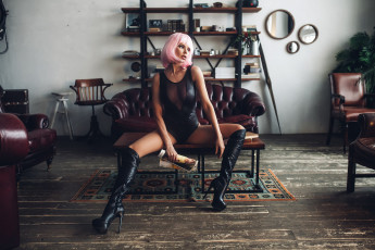 Картинка девушка девушки -unsort+ рыжеволосые+и+другие модель