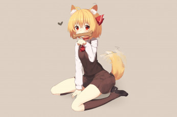 Картинка аниме touhou девушка