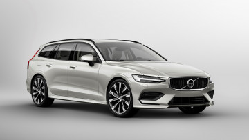 обоя volvo v60 t6 awd momentum 2019, автомобили, volvo, v60, t6, awd, momentum, 2019