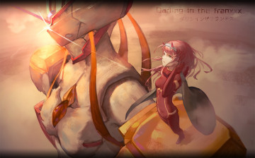 Картинка аниме darling+in+the+frankxx милый во франксе