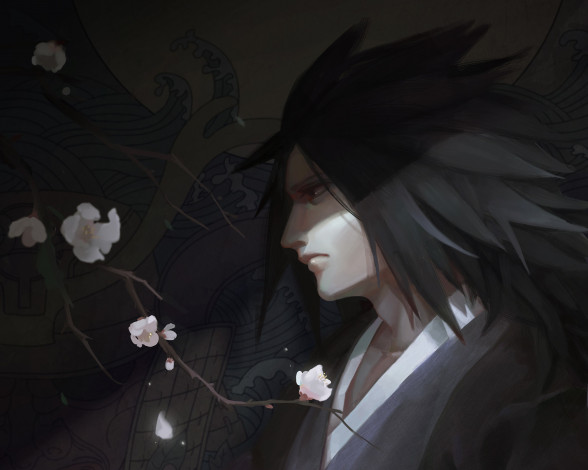 Обои картинки фото аниме, naruto, мадара