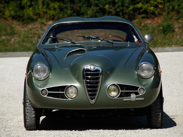 Обои картинки фото alfa romeo 1900 ssz-1484 1955, автомобили, alfa romeo, 1900, alfa, romeo, 1955, ssz-1484