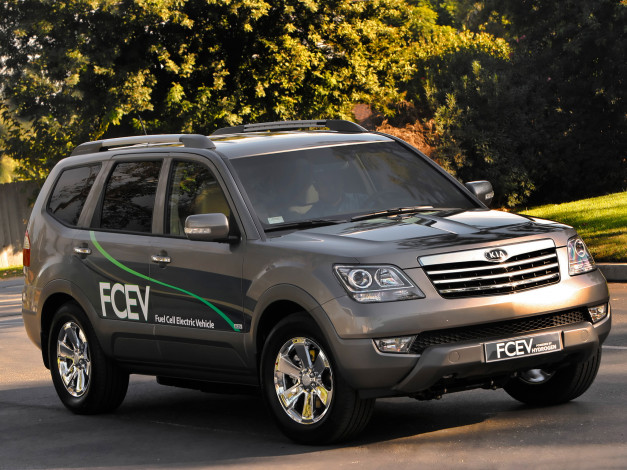 Обои картинки фото kia borrego fcev concept 2008, автомобили, kia, borrego, fcev, concept, 2008