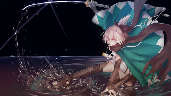 Обои картинки фото аниме, fate, stay night, девушка