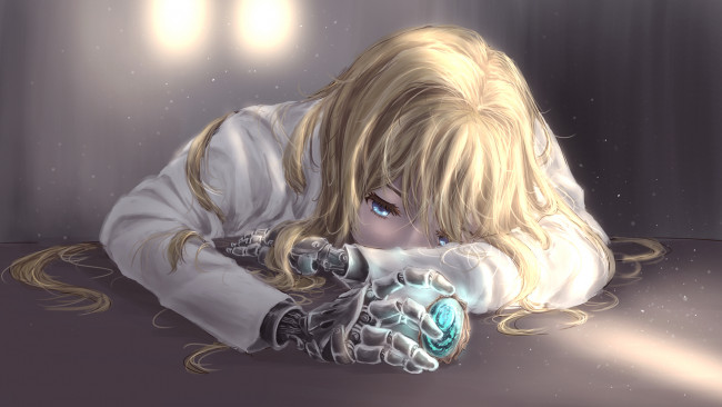 Обои картинки фото аниме, violet evergarden, девушка